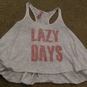 Floral Lazy Days Flowy Tank top
